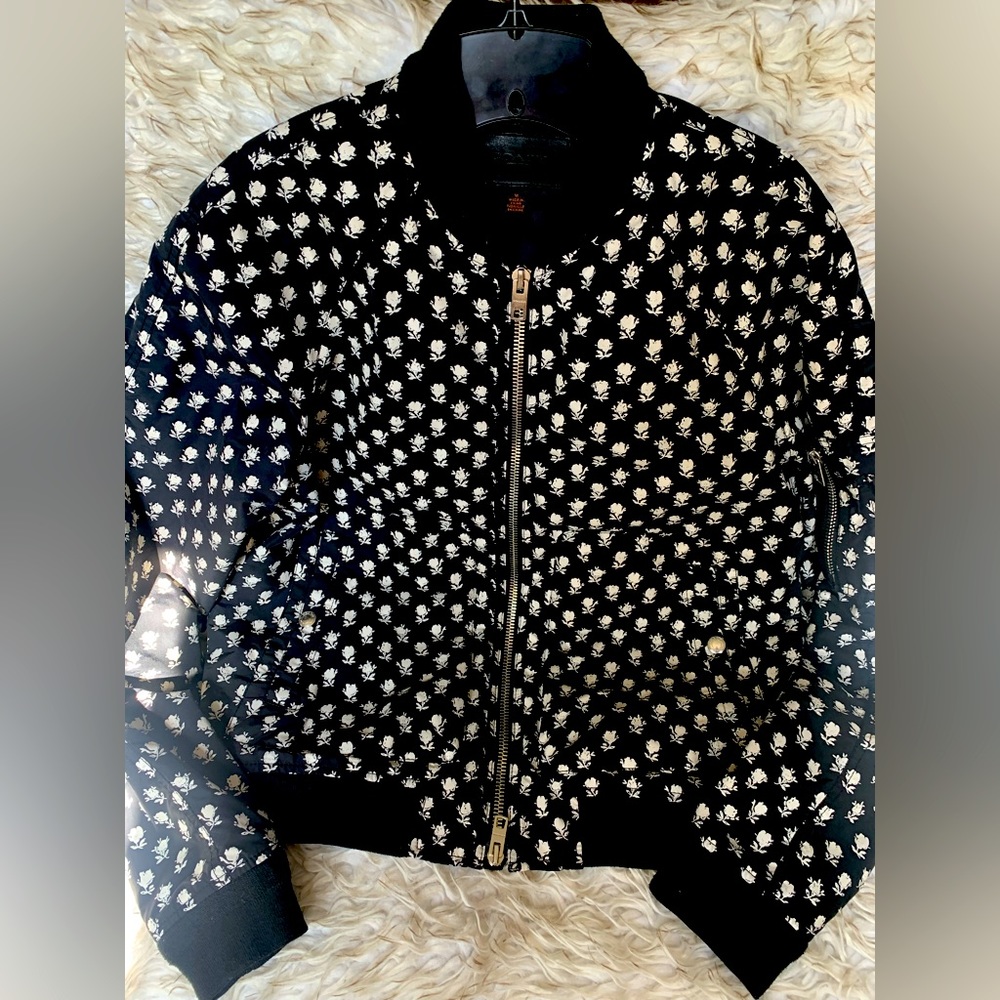 **EXCLUSIVE** COACH Men’s 2015 RTW MA-1 Bomber Jacket in Badlands Floral Print